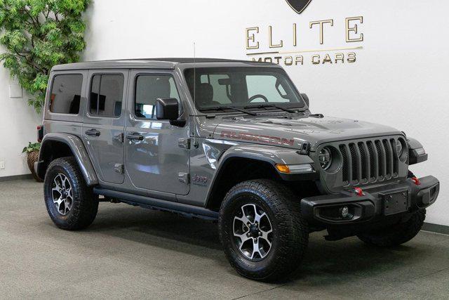 used 2021 Jeep Wrangler Unlimited car, priced at $42,490