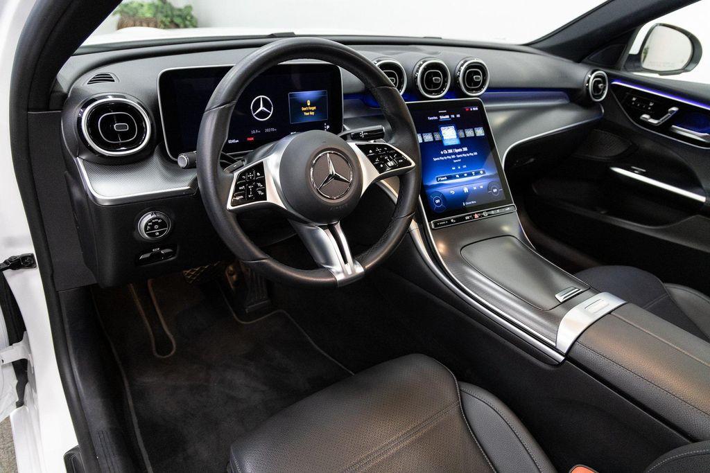 used 2024 Mercedes-Benz C-Class car, priced at $34,990