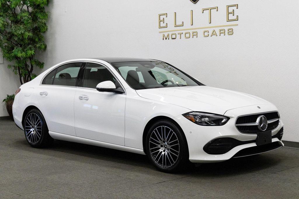 used 2024 Mercedes-Benz C-Class car, priced at $34,990
