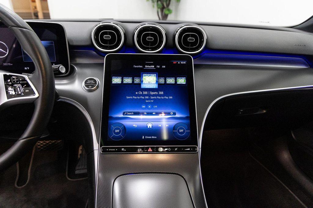 used 2024 Mercedes-Benz C-Class car, priced at $34,990