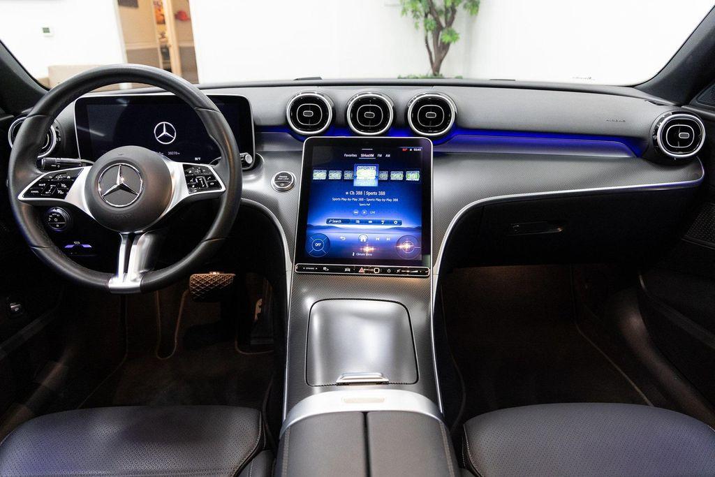 used 2024 Mercedes-Benz C-Class car, priced at $34,990