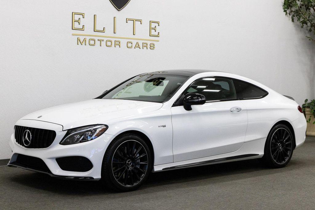 used 2018 Mercedes-Benz AMG C 43 car, priced at $29,990