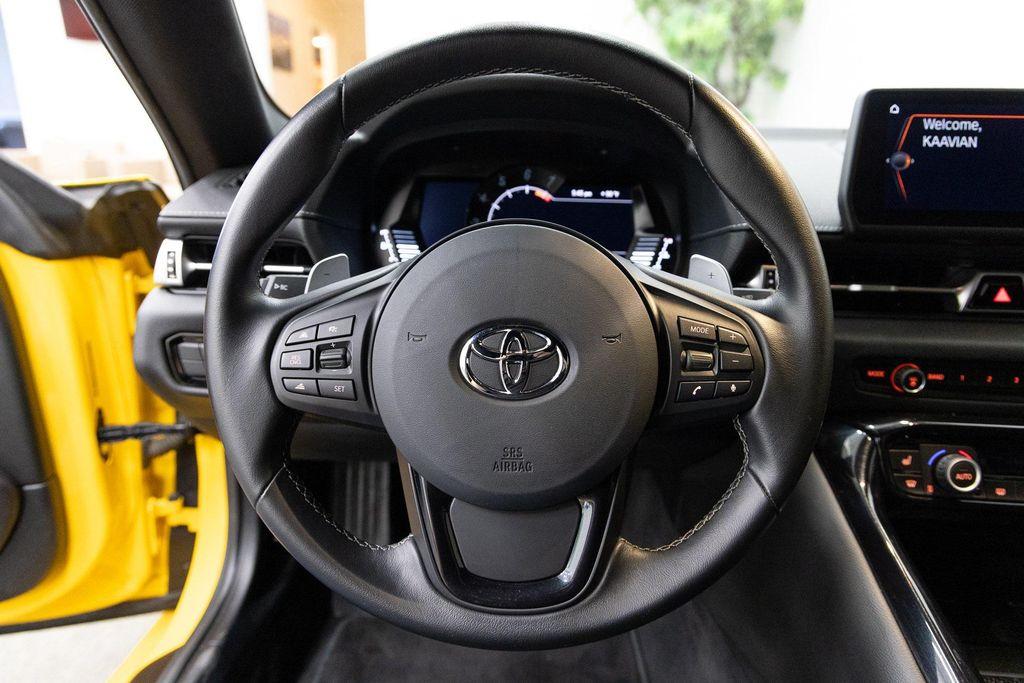 used 2021 Toyota Supra car, priced at $49,990
