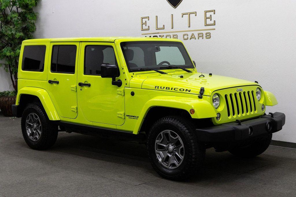 used 2016 Jeep Wrangler Unlimited car, priced at $21,990