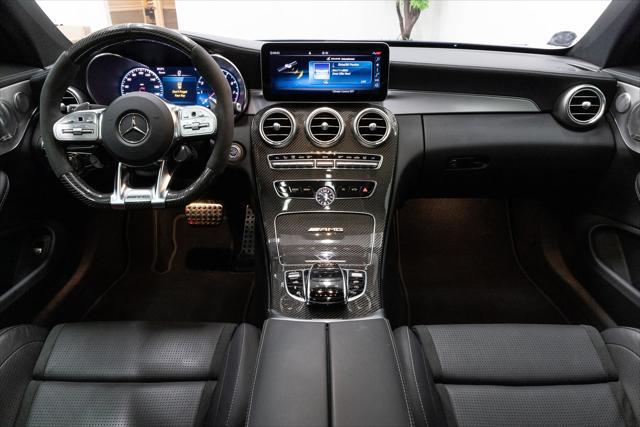 used 2020 Mercedes-Benz AMG C 63 car, priced at $64,990