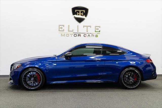 used 2020 Mercedes-Benz AMG C 63 car, priced at $64,990