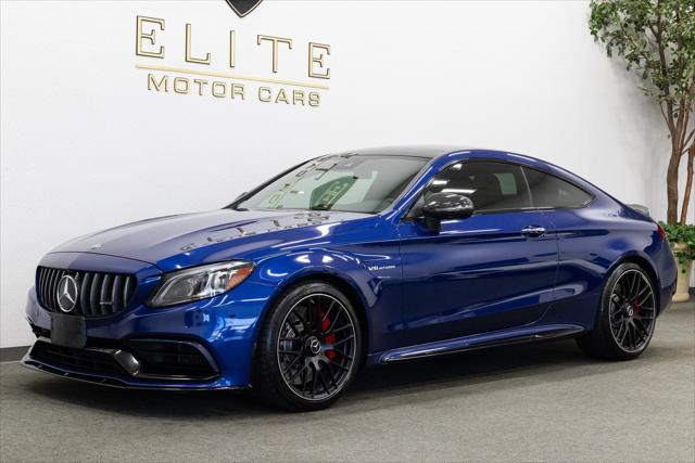 used 2020 Mercedes-Benz AMG C 63 car, priced at $64,990