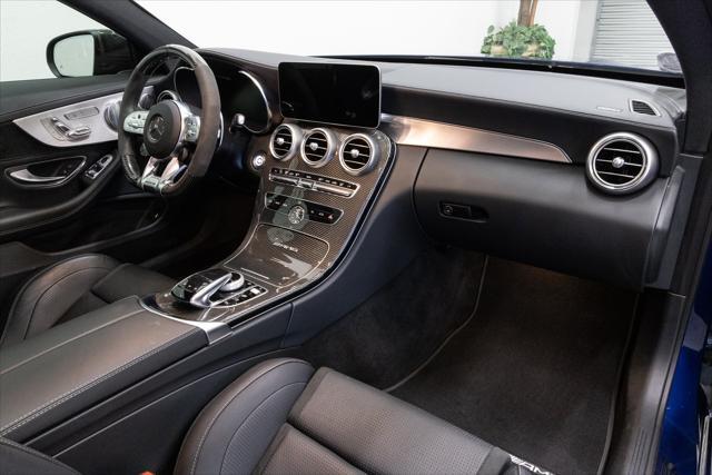 used 2020 Mercedes-Benz AMG C 63 car, priced at $64,990