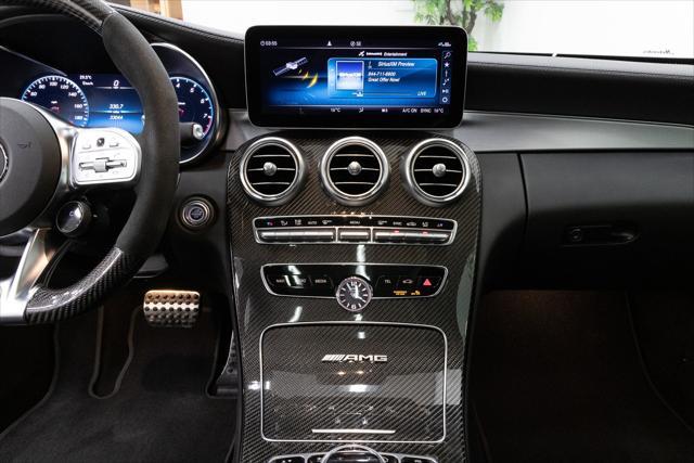 used 2020 Mercedes-Benz AMG C 63 car, priced at $64,990
