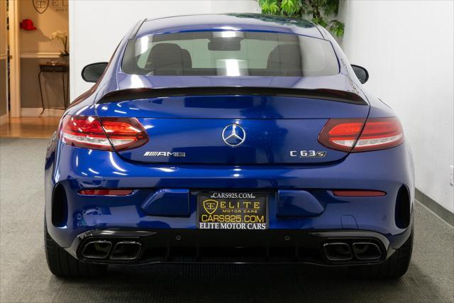 used 2020 Mercedes-Benz AMG C 63 car, priced at $64,990