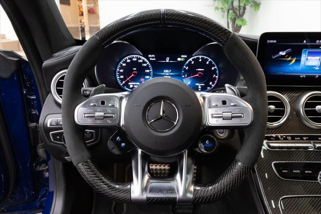 used 2020 Mercedes-Benz AMG C 63 car, priced at $64,990