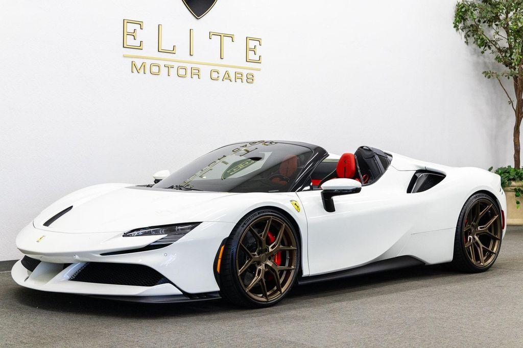 used 2024 Ferrari SF90 Spider car, priced at $599,990