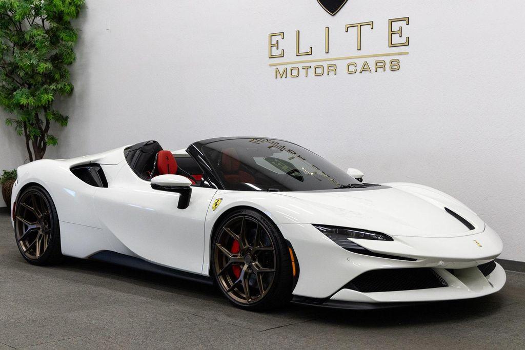 used 2024 Ferrari SF90 Spider car, priced at $599,990