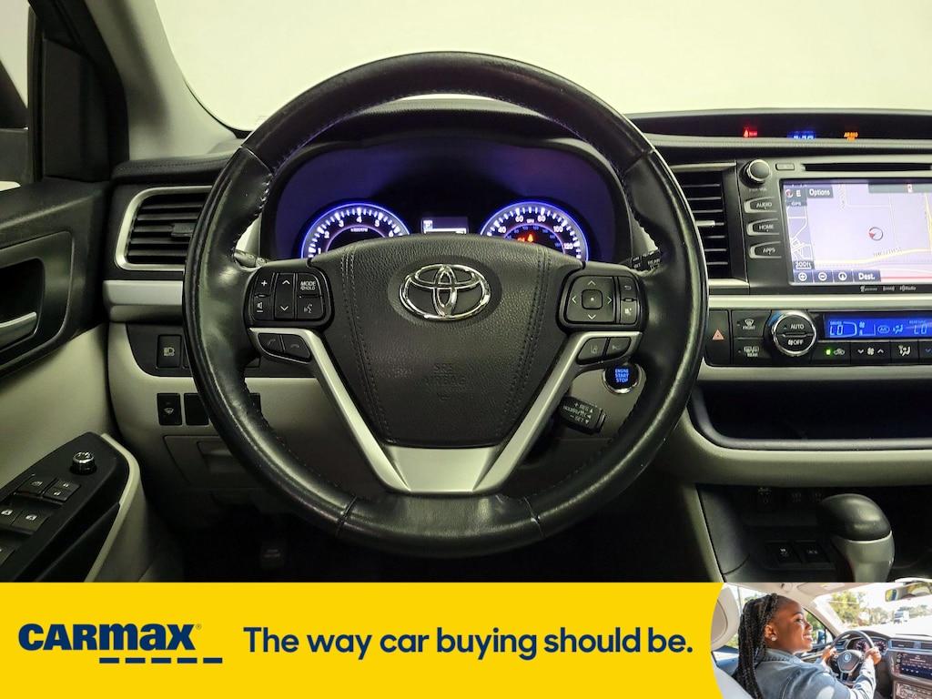 used 2017 Toyota Highlander car, priced at $25,998
