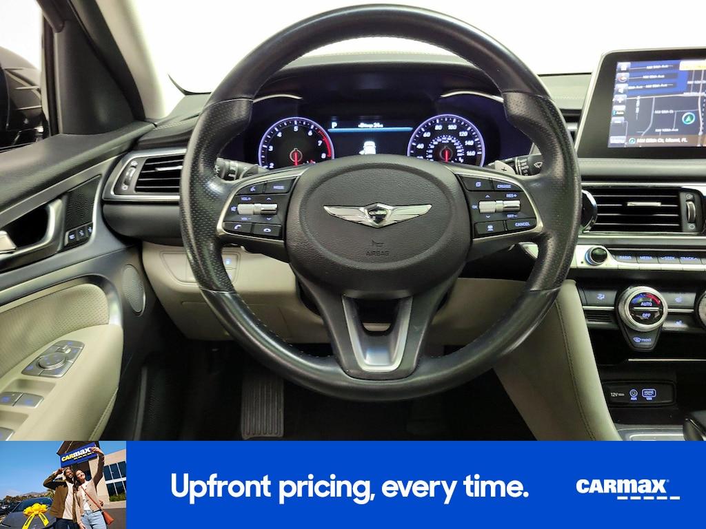 used 2019 Genesis G70 car, priced at $21,998