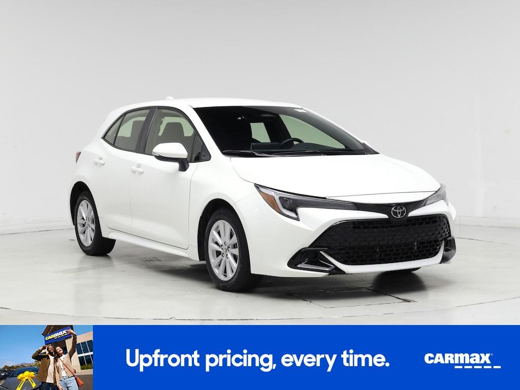 used 2024 Toyota Corolla Hatchback car, priced at $21,998