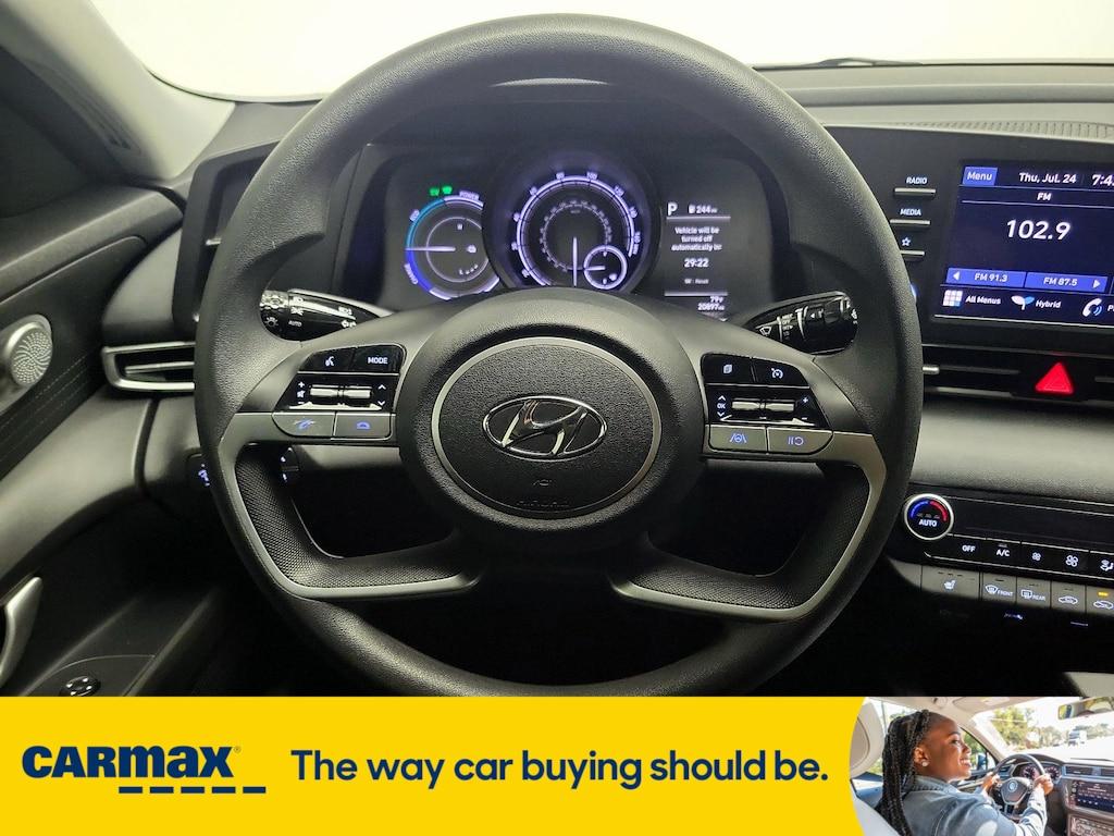 used 2022 Hyundai ELANTRA HEV car, priced at $21,998