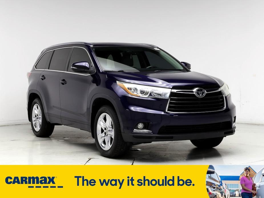 used 2015 Toyota Highlander car, priced at $26,998