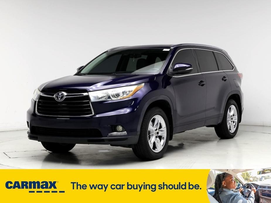 used 2015 Toyota Highlander car, priced at $26,998