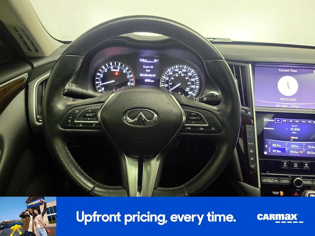 used 2018 INFINITI Q50 car, priced at $20,998