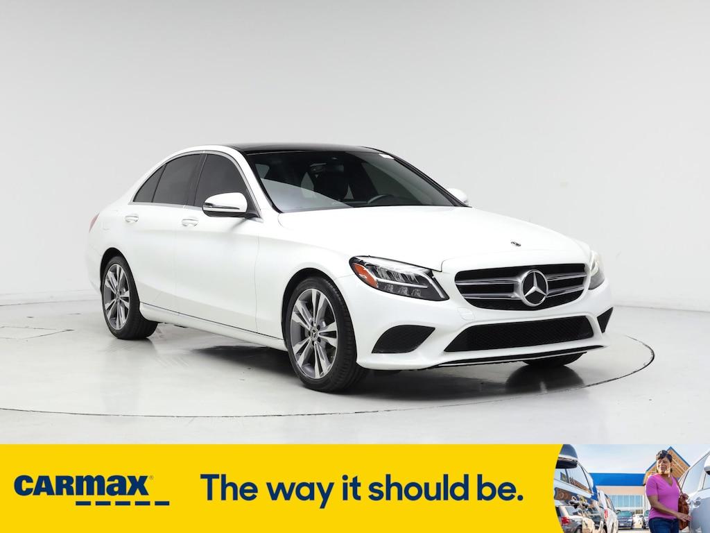 used 2020 Mercedes-Benz C-Class car, priced at $24,998