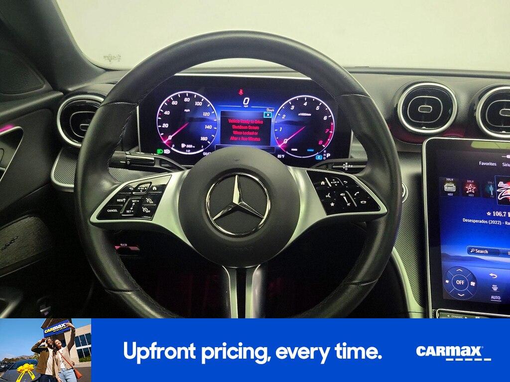 used 2024 Mercedes-Benz C-Class car, priced at $37,998