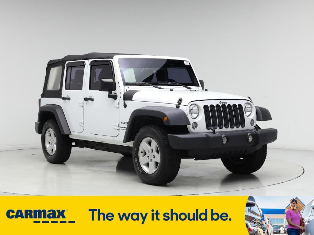 used 2018 Jeep Wrangler car, priced at $22,998