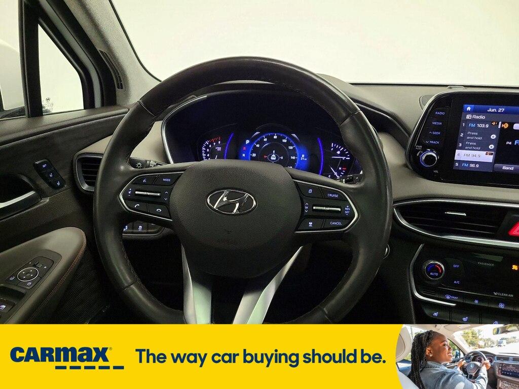 used 2019 Hyundai Santa Fe car, priced at $17,998