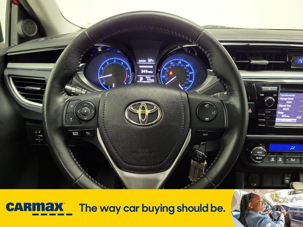 used 2015 Toyota Corolla car, priced at $15,998