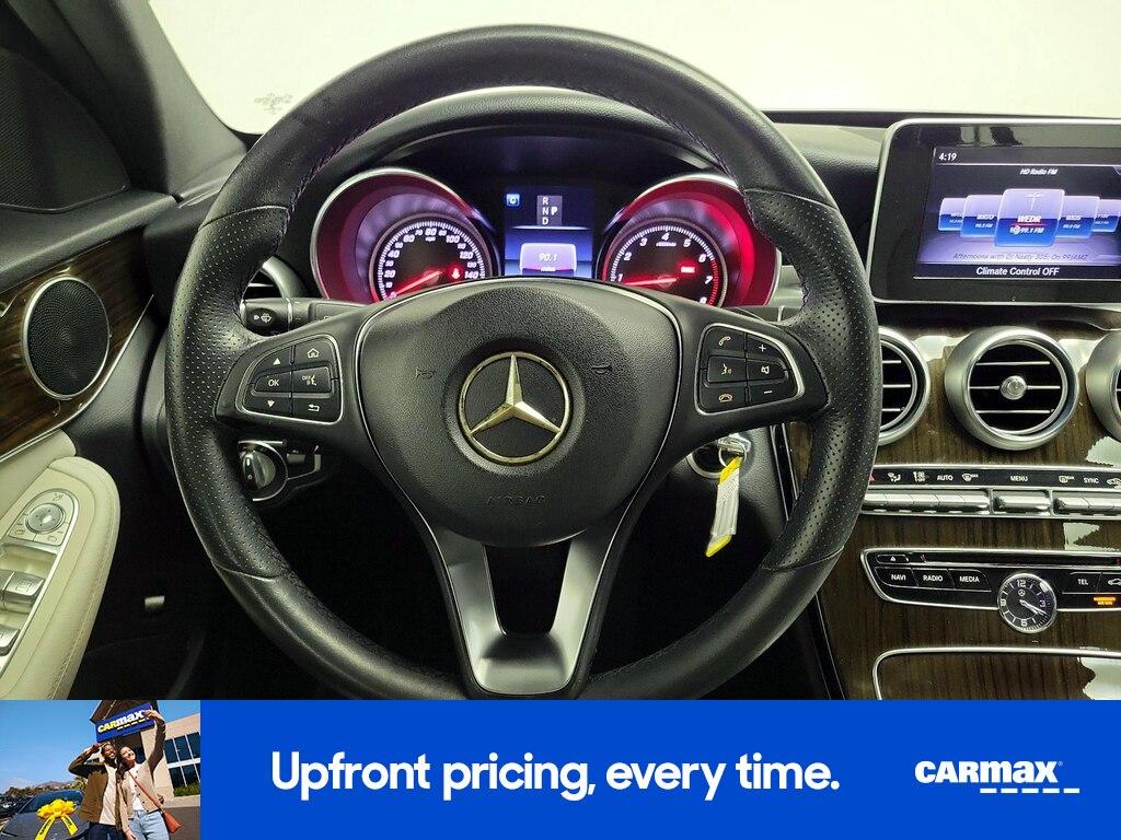 used 2018 Mercedes-Benz C-Class car, priced at $21,998