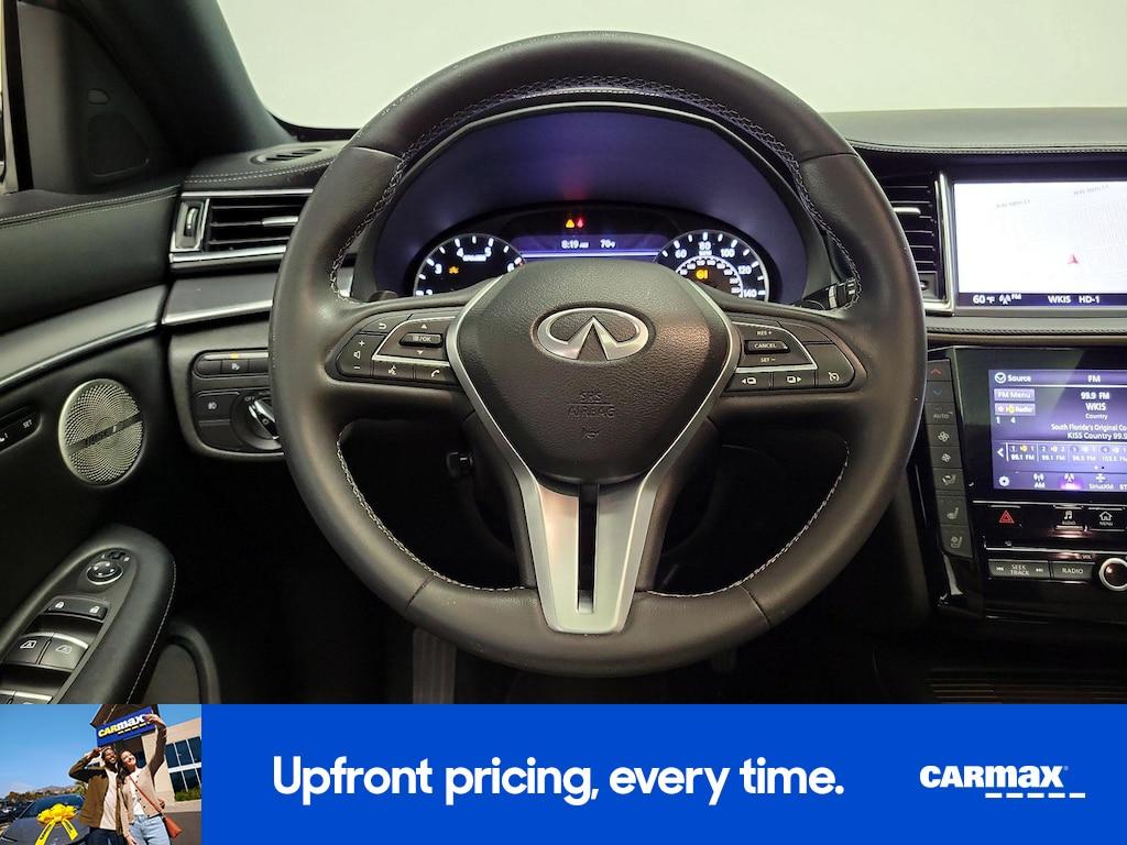 used 2022 INFINITI QX55 car, priced at $30,998