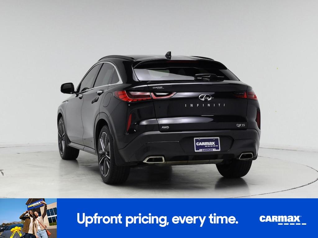 used 2022 INFINITI QX55 car, priced at $30,998
