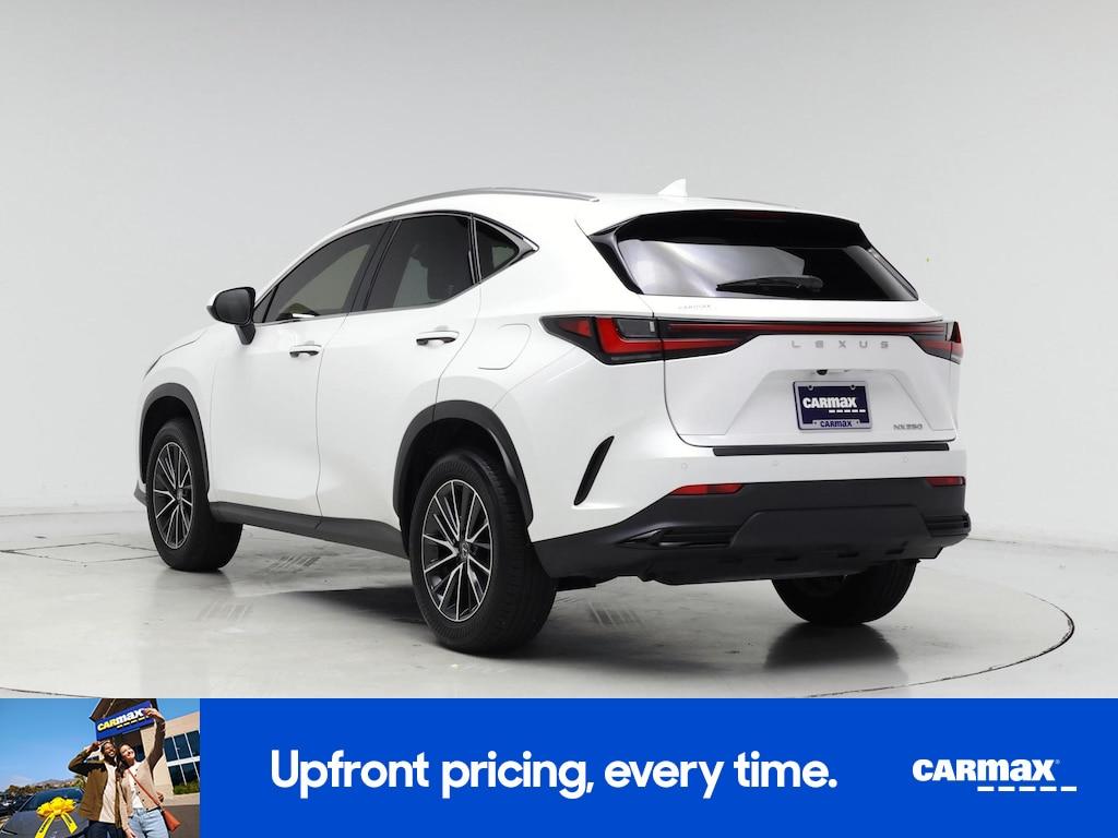 used 2024 Lexus NX 250 car, priced at $39,998