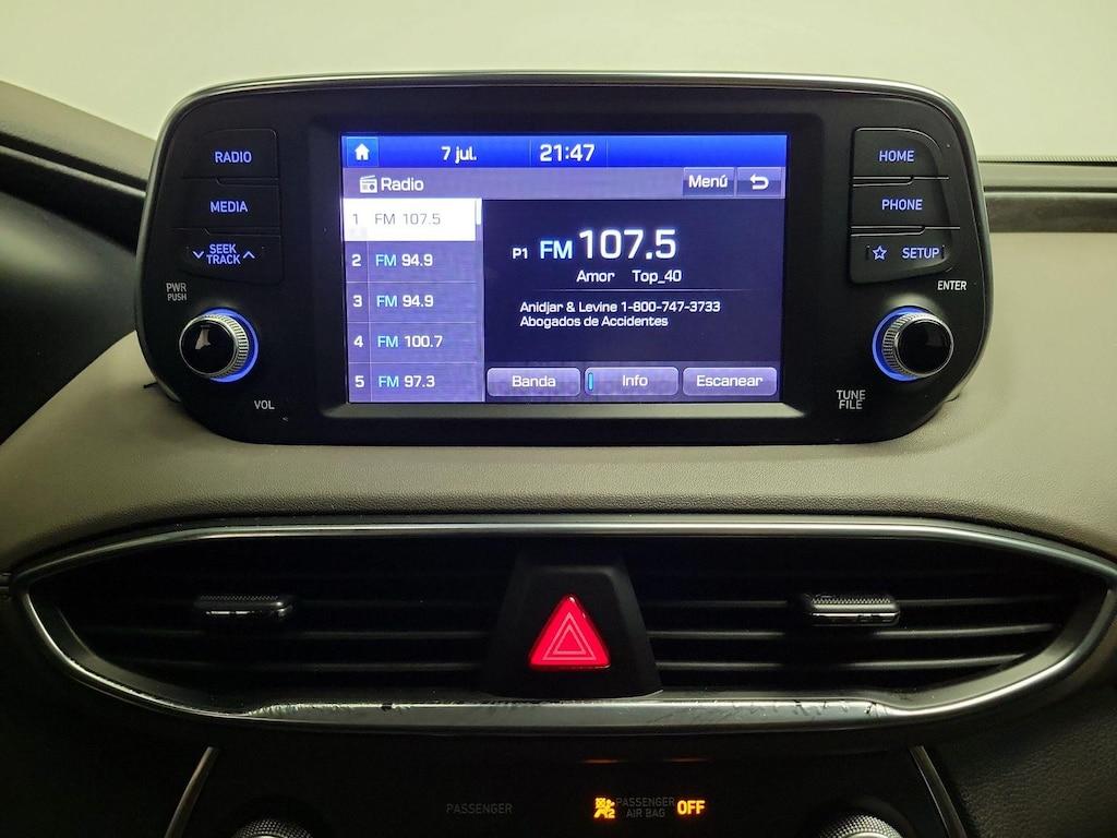 used 2019 Hyundai Santa Fe car, priced at $17,998