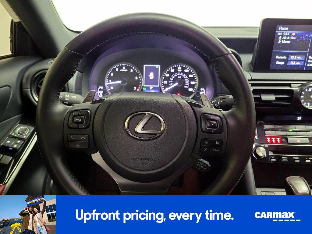 used 2024 Lexus IS 350 car, priced at $46,998