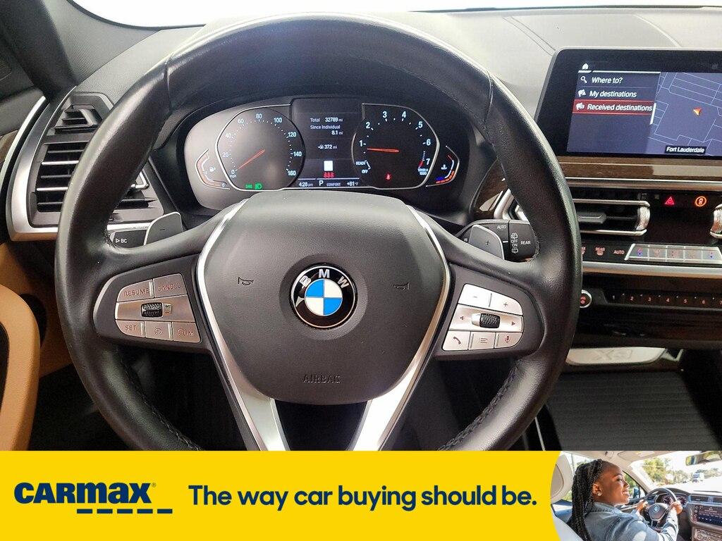 used 2022 BMW X3 car, priced at $33,998