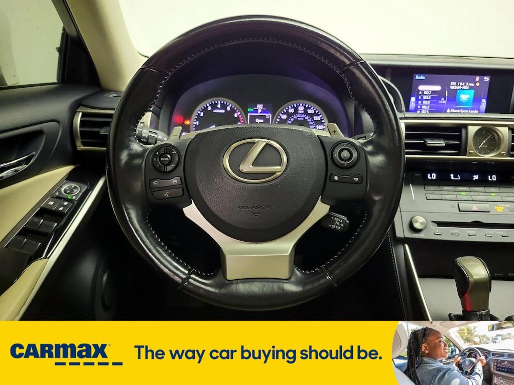 used 2016 Lexus IS 200t car, priced at $20,998