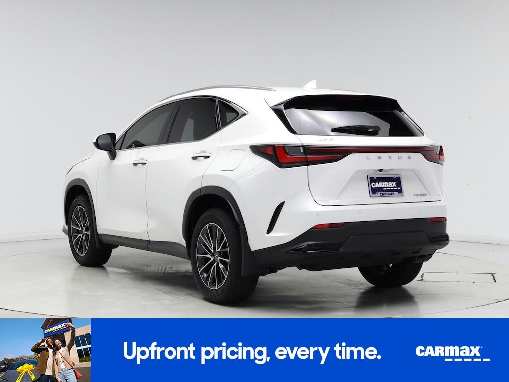 used 2025 Lexus NX 250 car, priced at $39,998