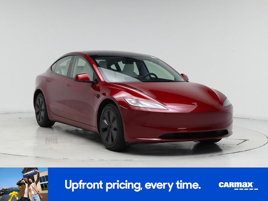 used 2025 Tesla Model 3 car, priced at $40,998
