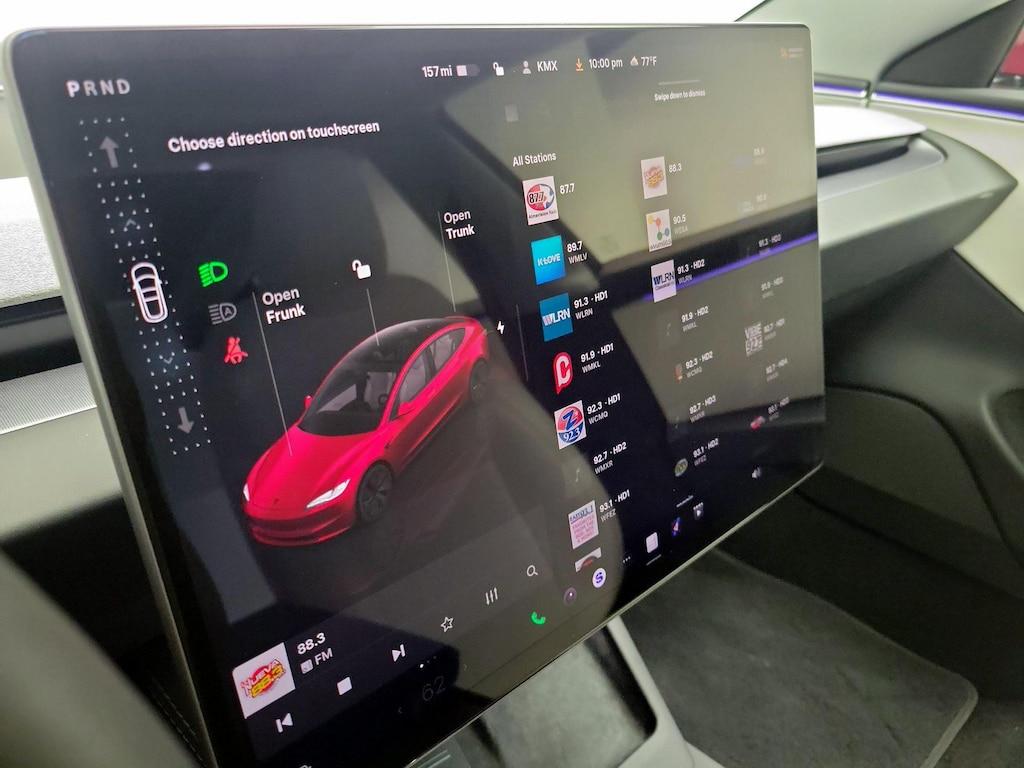 used 2025 Tesla Model 3 car, priced at $40,998