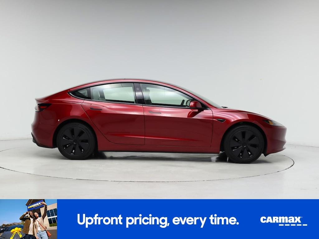 used 2025 Tesla Model 3 car, priced at $40,998
