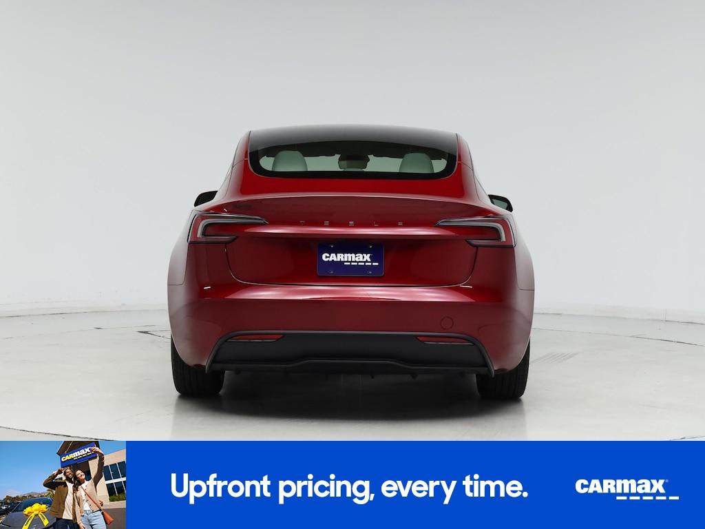 used 2025 Tesla Model 3 car, priced at $40,998