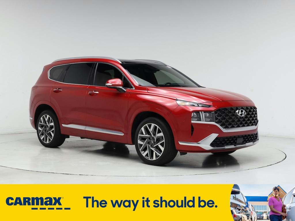 used 2022 Hyundai Santa Fe car, priced at $32,998
