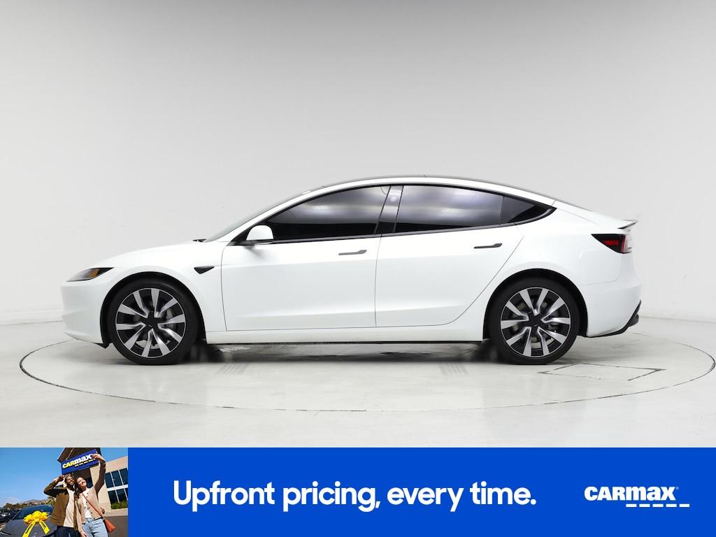 used 2025 Tesla Model 3 car, priced at $41,998