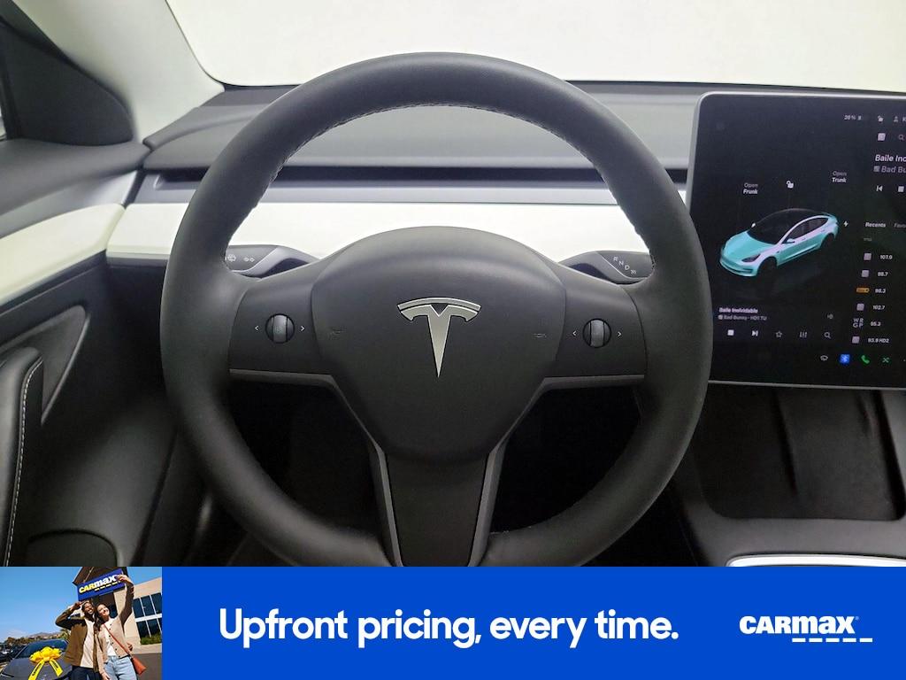 used 2022 Tesla Model 3 car, priced at $28,998