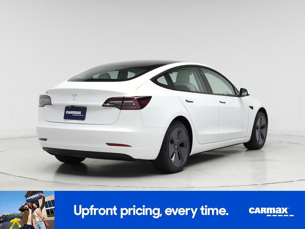 used 2022 Tesla Model 3 car, priced at $28,998