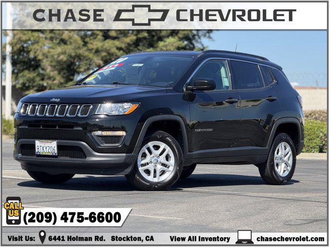 used 2020 Jeep Compass car, priced at $17,988