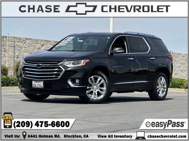 used 2021 Chevrolet Traverse car, priced at $42,988