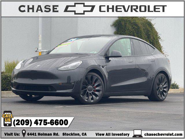 used 2024 Tesla Model Y car, priced at $43,988