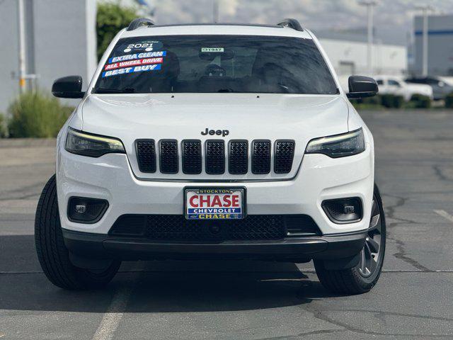 used 2021 Jeep Cherokee car, priced at $24,988